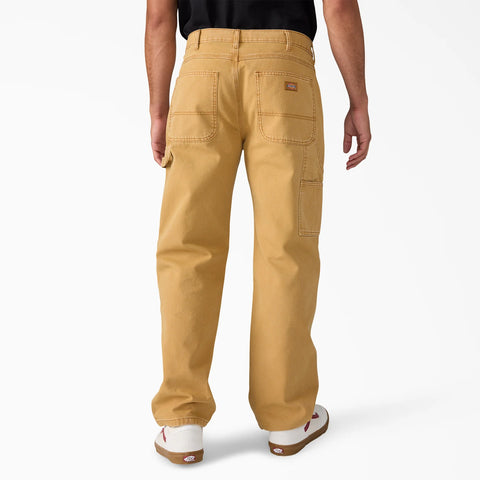 DICKIES Worn In Duck Carpenter Pants Duck Brown