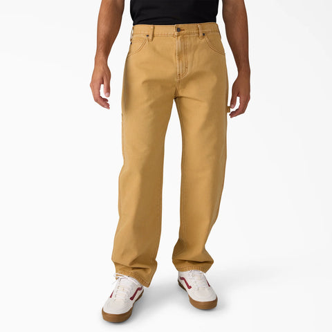 DICKIES Worn In Duck Carpenter Pants Duck Brown