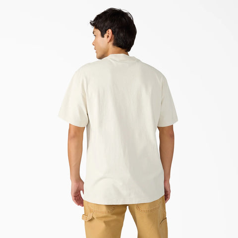 Dickies Worn In Heavyweight Pocket T-Shirt - Silver Birch