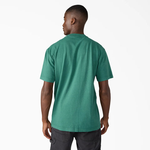 Dickies Worn In Heavyweight Pocket T-Shirt - Pine Needle