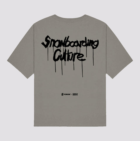 Forum x DS DRIP SS TEE - SMOKED GREY