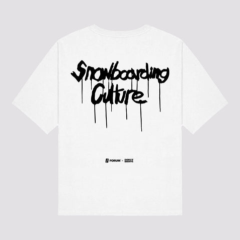 Forum x DS DRIP SS TEE - WHITE