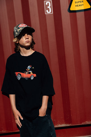 DONUT SHOPPE GANG COLLECTION - UNISEX BLACK T SHIRT