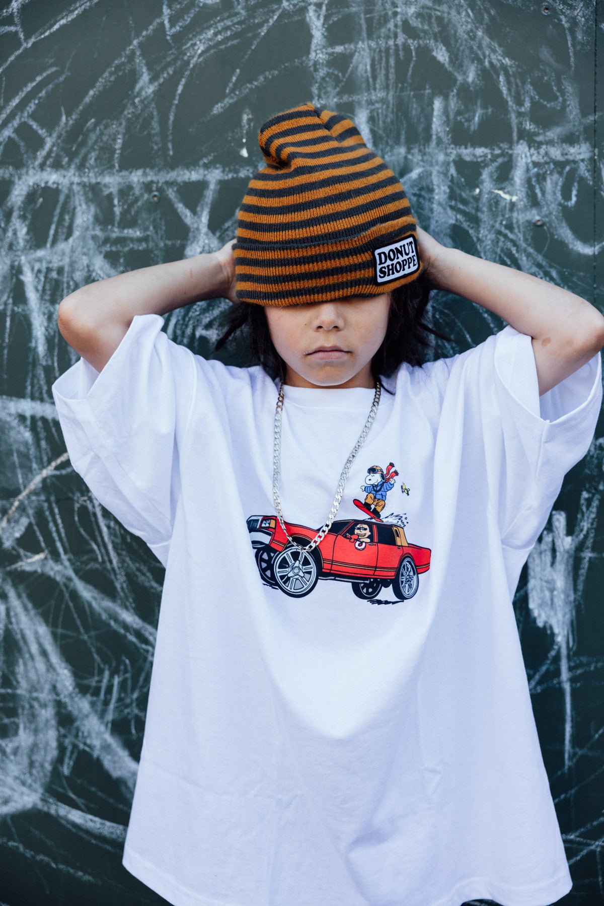 DONUT SHOPPE GANG COLLECTION - UNISEX WHITE T SHIRT