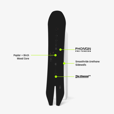 Endeavor Archetype Pro Snowboard Black 162
