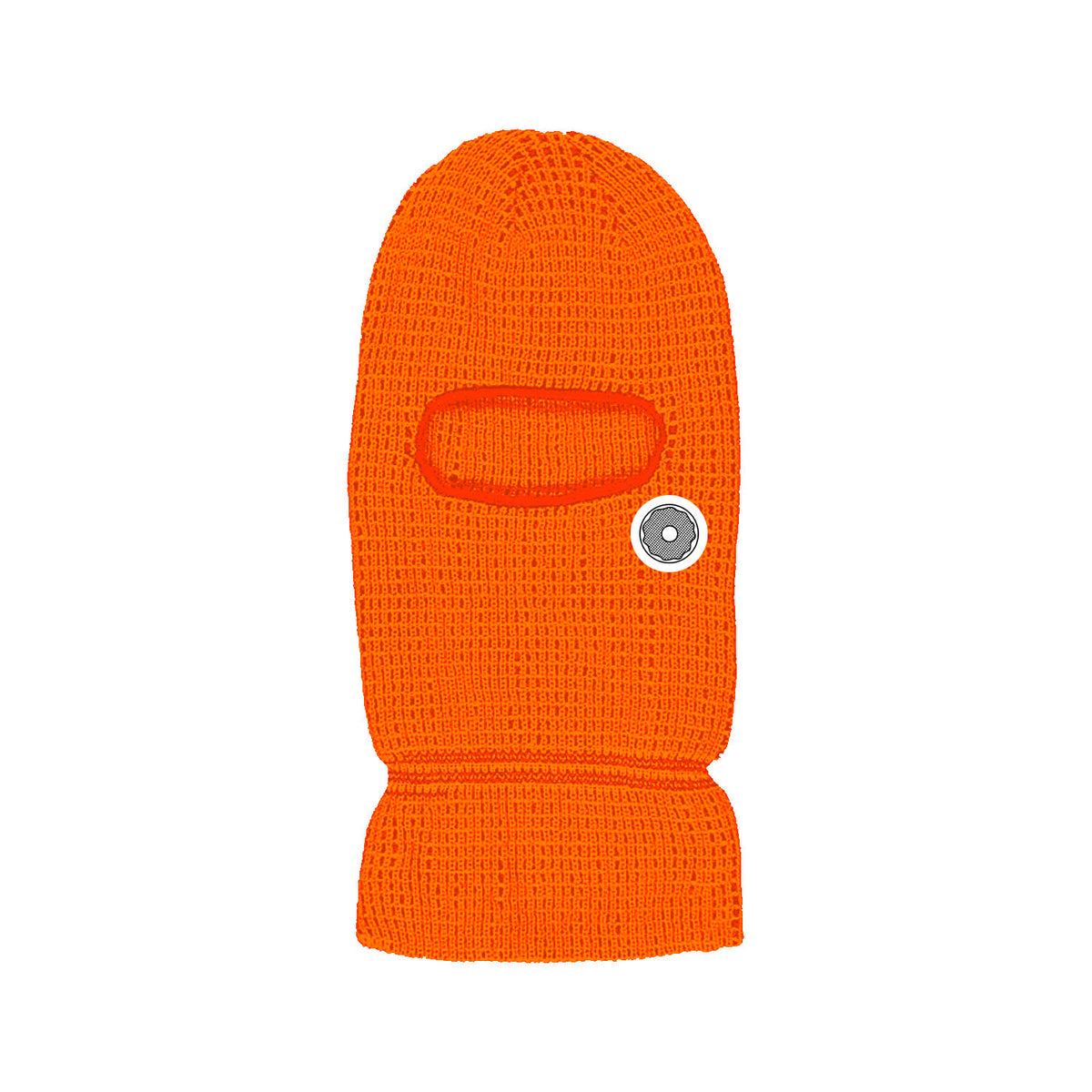 DS GANG ICON RIBBED BALACLAVA ORANGE