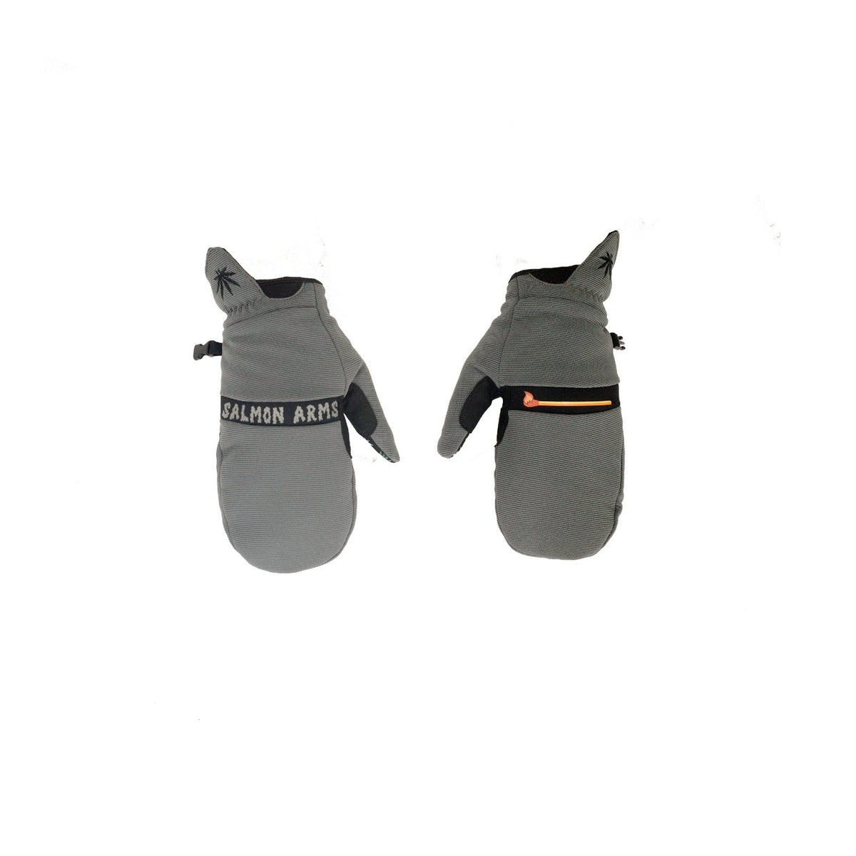 Salmon Arms Spring Mitt - Grey Smoke