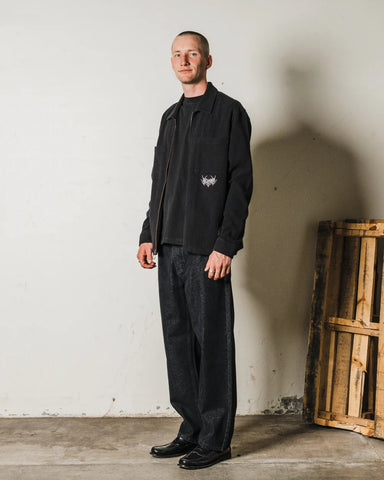 Welcome Skateboards IMMORTAL LOOSE STRAIGHT DENIM WASHED BLACK