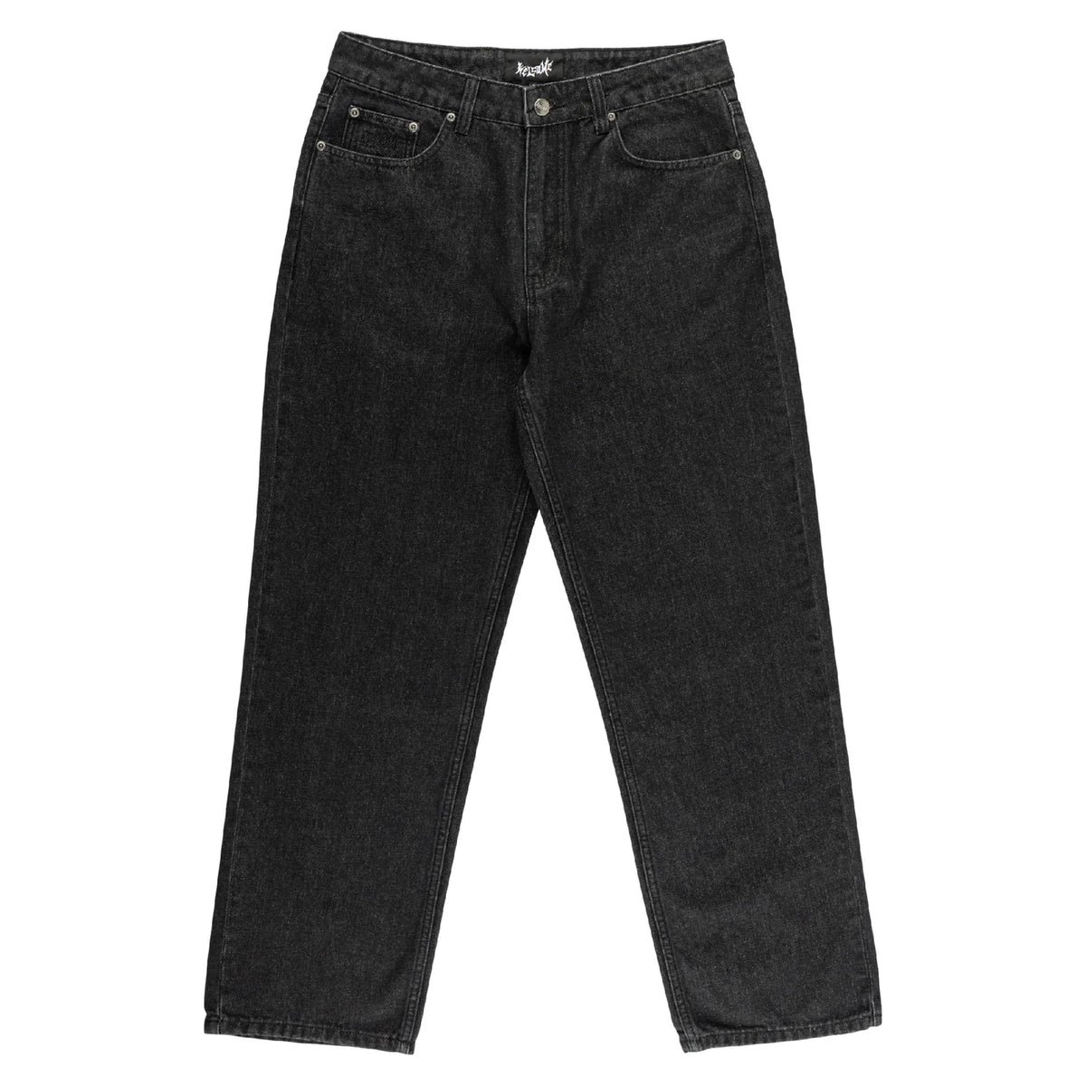 Welcome Skateboards IMMORTAL LOOSE STRAIGHT DENIM WASHED BLACK