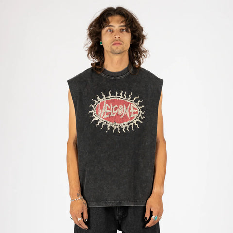 Welcome Skateboards Cavity Boxy Sleeveless Knit
