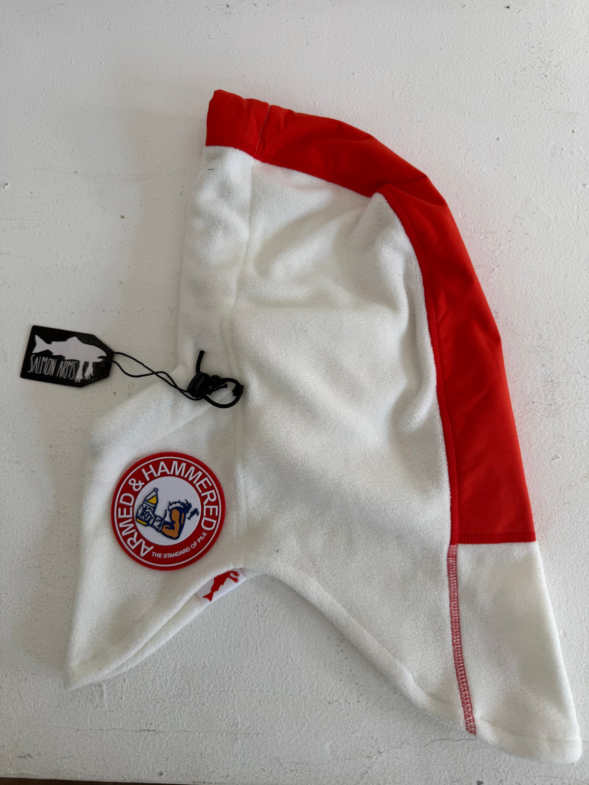 SALMON ARMS Fleece Hood Armed & Hammered