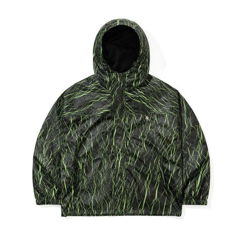 BSRabbit Dsxbs Black Shadow Hooded Jacket Black Green