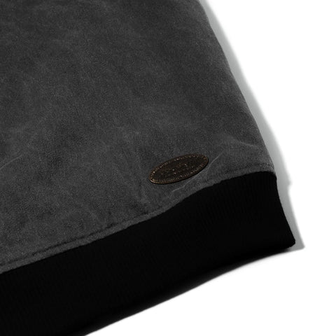 BSRabbit Cotton Twill 1oz Insulated Retro Vest Pigment Black