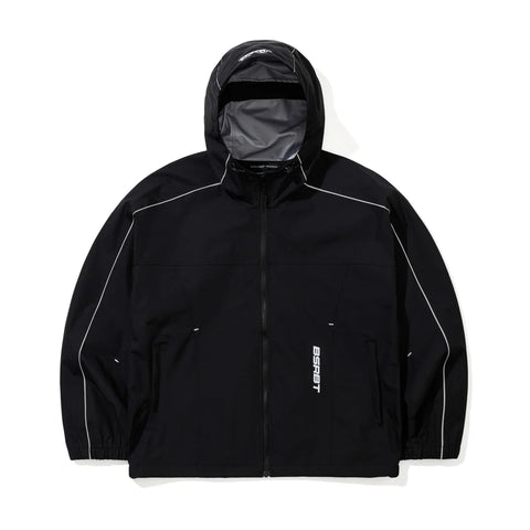 BSRabbit Stream Line Hoodie 3L Hooded Jacket Black