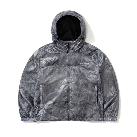 BSRabbit Bsrwave Brushed Dye Hooded Jacket Gray