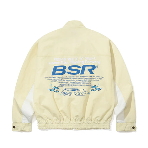 BSRabbit Core Track Jacket Milk