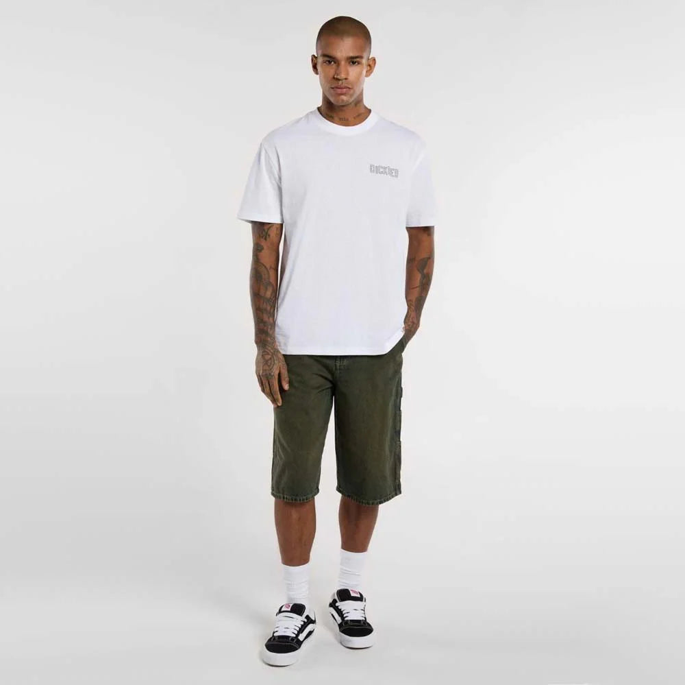 DICKIES MENS 14" LOOSE DEMIN PAINTER SHORT
