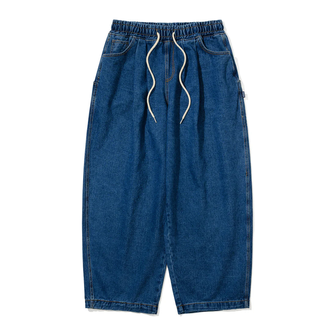 BSRABBIT Super Wide Denim Pants Blue