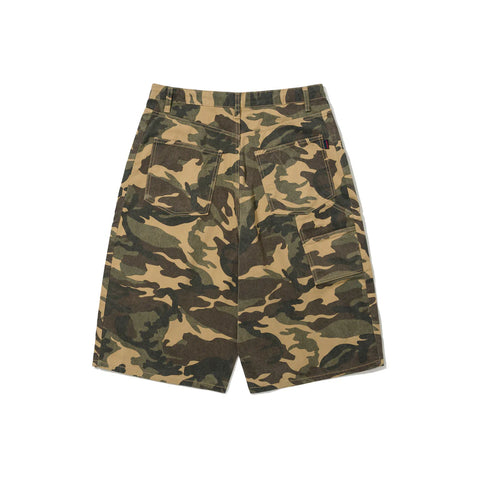 BS Rabbit Carpenter Loose Fit Shorts Woodland Camo
