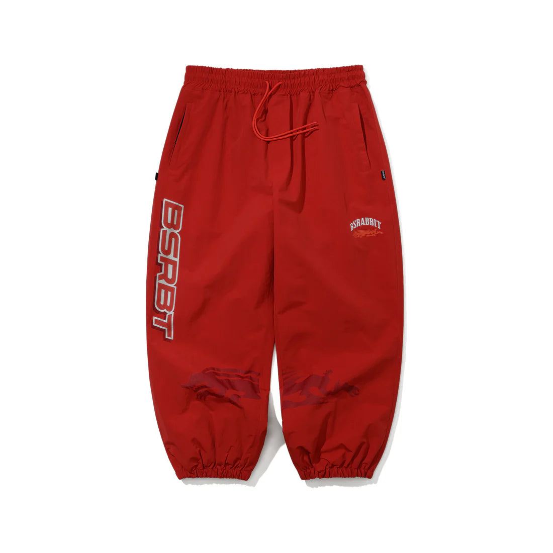 BSRabbit Light Active Super Wide Jogger Pants Red