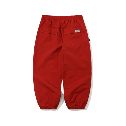BSRabbit Light Active Super Wide Jogger Pants Red