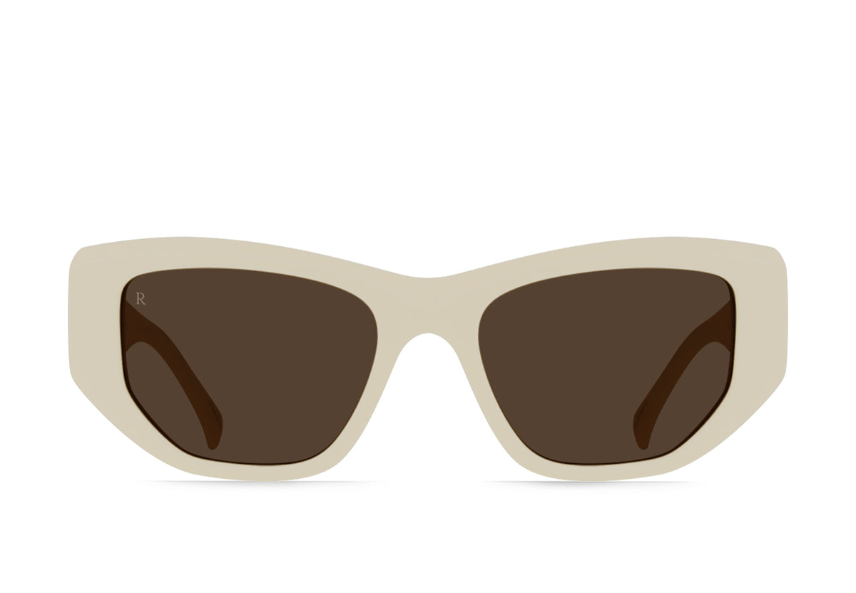 Ynez - RAEN Unisex Sunglasses New Blonde / Vibrant Brown