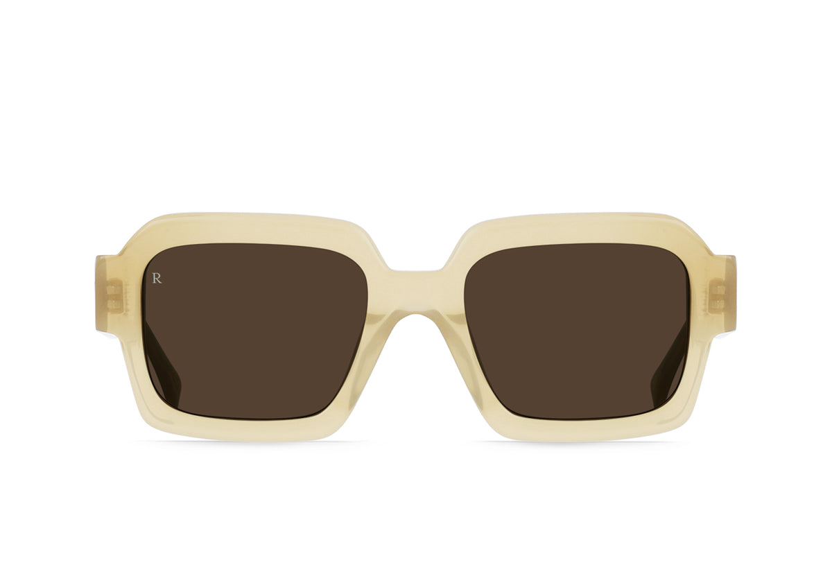 Mystiq - RAEN Unisex Square Sunglasses Villa / Vibrant Brown