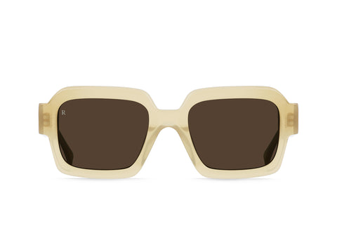 Mystiq - RAEN Unisex Square Sunglasses Villa / Vibrant Brown