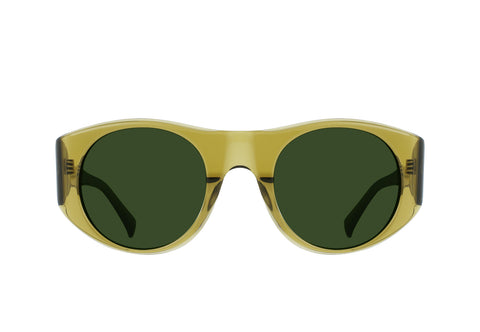 Radio Star - RAEN Unisex Sunglasses Transparent Green / Bottle Green