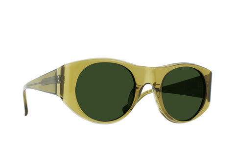 Radio Star - RAEN Unisex Sunglasses Transparent Green / Bottle Green