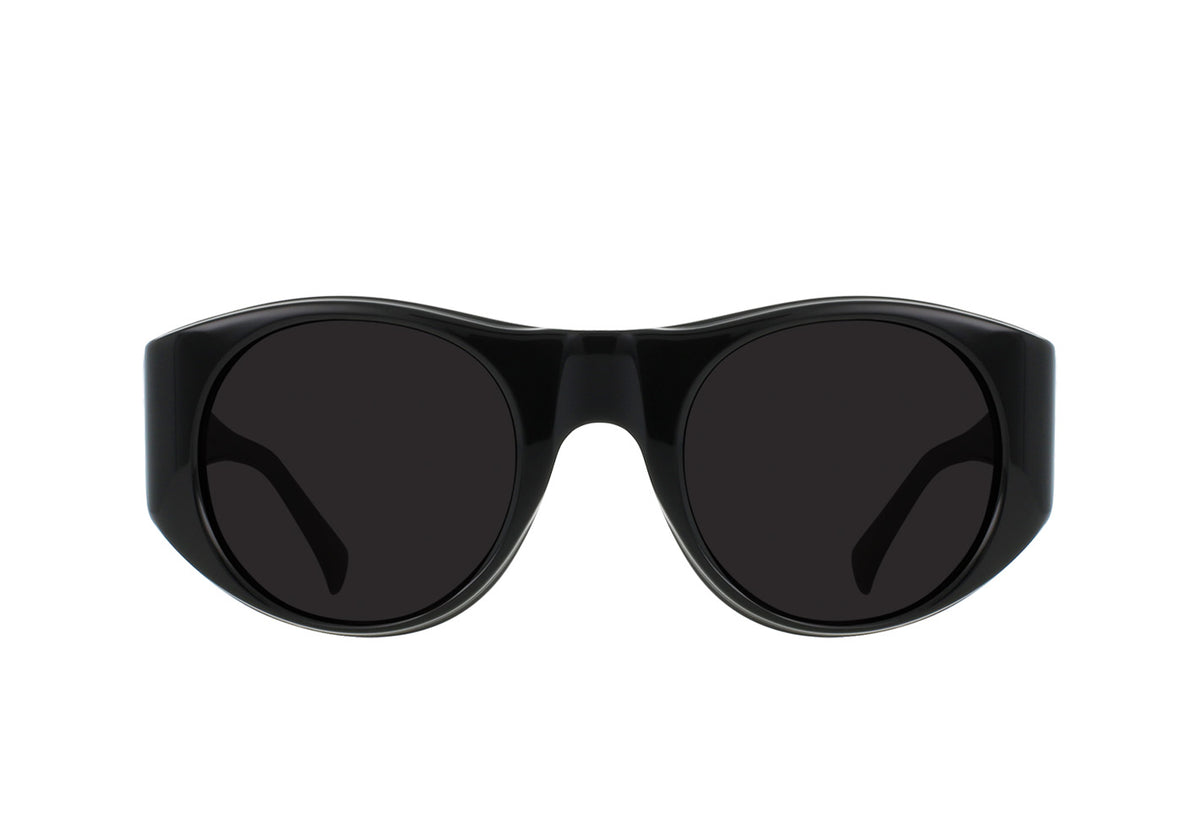 Radio Star - RAEN Unisex Sunglasses Recycled Black / Dark Smoke