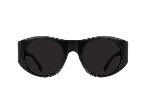 Radio Star - RAEN Unisex Sunglasses Recycled Black / Dark Smoke