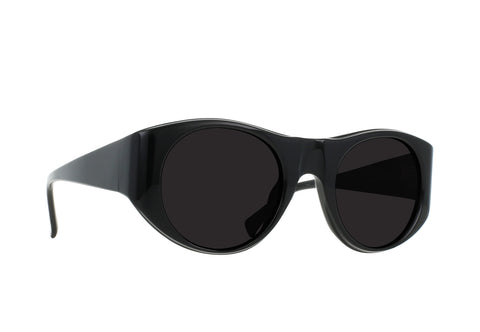 Radio Star - RAEN Unisex Sunglasses Recycled Black / Dark Smoke