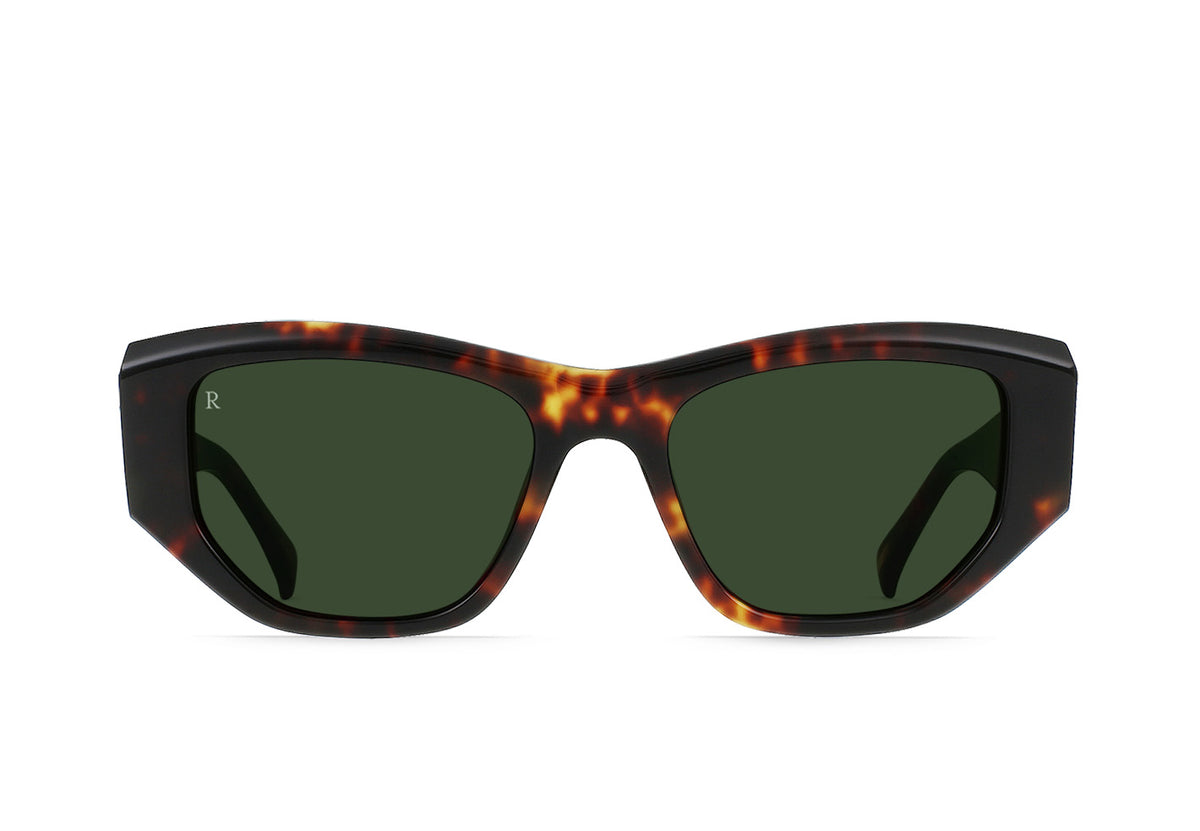 Ynez - RAEN Unisex Sunglasses Ristretto Tortoise / Bottle Green