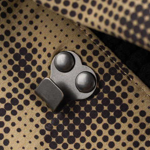 Souvenir Parachute Pant - Brown Blotch Print