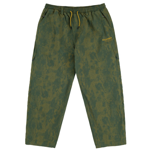 Souvenir Parachute Pant - Army Blotch Print
