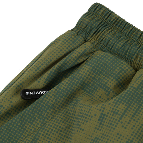 Souvenir Parachute Pant - Army Blotch Print