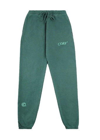 Cozy Lux Sweatpant Washed Kelp