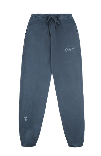 Cozy Lux Sweatpant Washed Navy