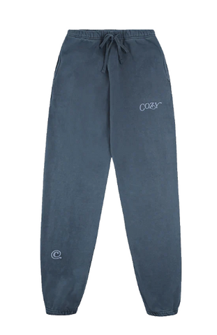 Cozy Lux Sweatpant Washed Navy