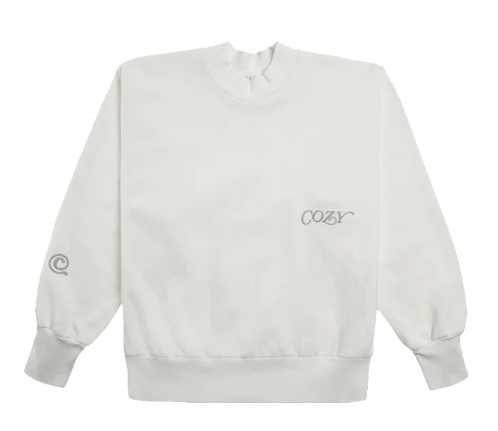 Cozy Lux Mock Neck Bone