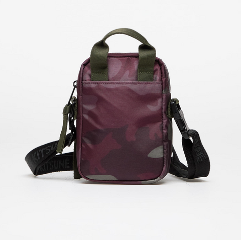 EASTPAK X MAISON KITSUNÉ SHOULDER BAG MERLOT/CAMO