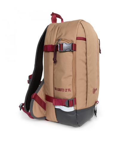 EASTPAK OFFICE OUT SAFEPACK BROWN BACKPACK