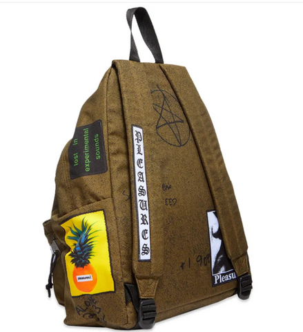 EASTPAK X PLEASURES PADDED KHAKI BACKPACK