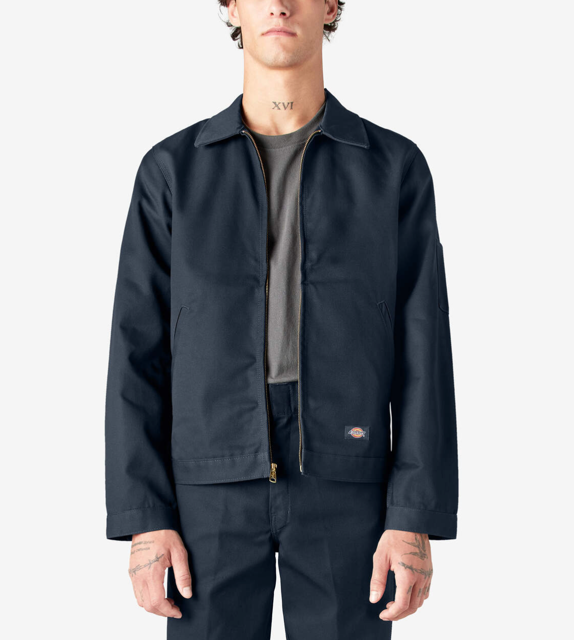 DICKIES Unlined Eisenhower Jacket Dark Navy