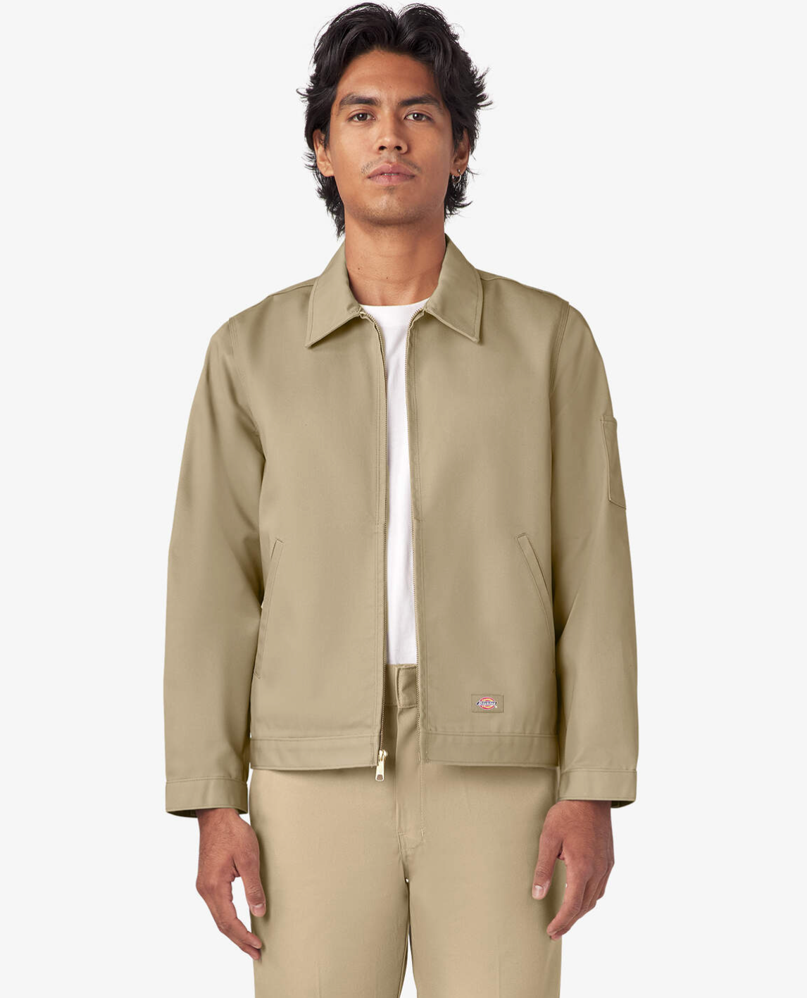 DICKIES Unlined Eisenhower Jacket Khaki