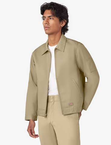 DICKIES Unlined Eisenhower Jacket Khaki