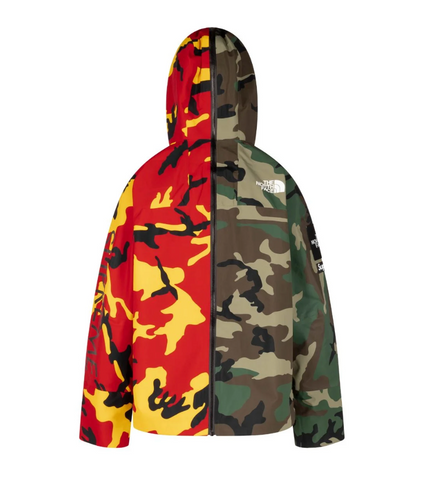 Supreme X The North Face Split Nuptse Camo Shell