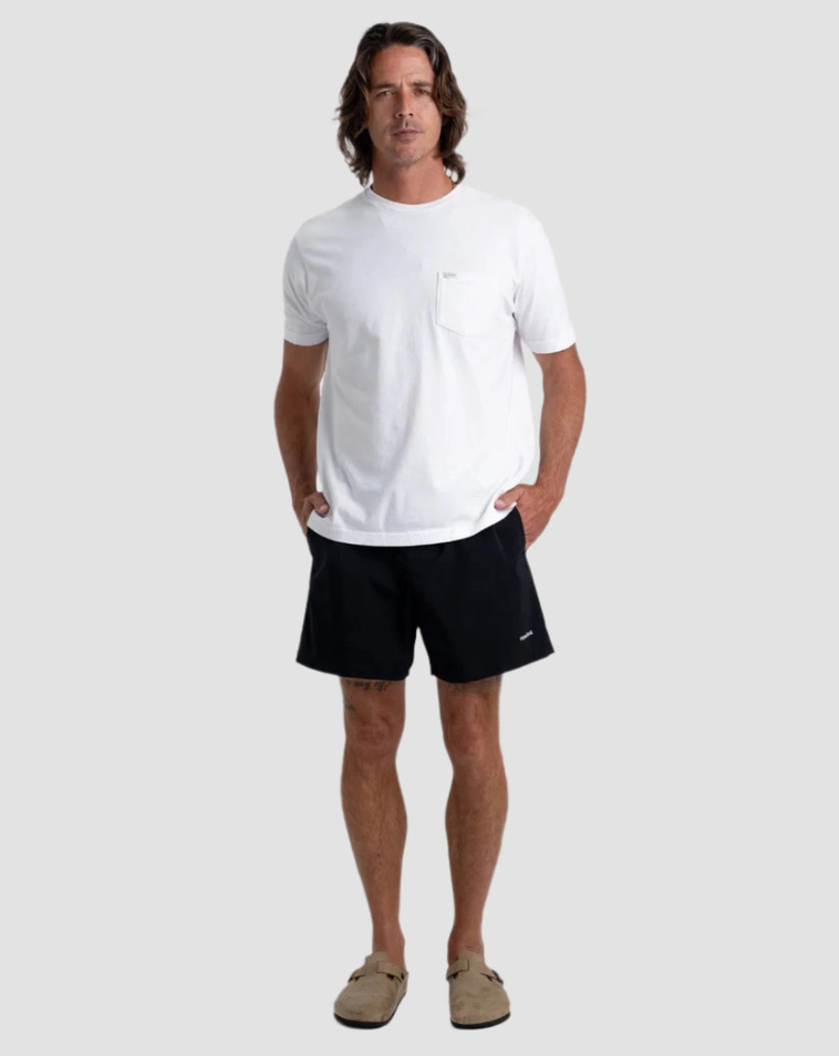 TENORE UTILITY DAY SHORT 8" - BLACK