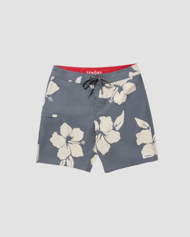 TENORE CLASSIC BOARDSHORT 18.5" - GREY ALOHA